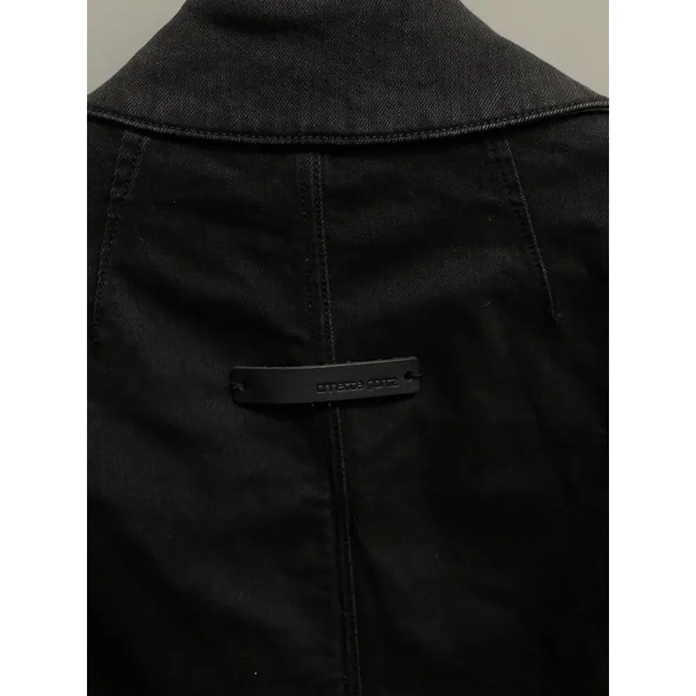 NWT ANNETTE GORTZ Denim Dandy Jacket WOMEN'S MEDIUM Sty CHITA Black C